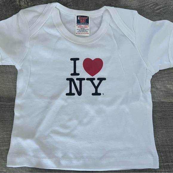 I LOVE NY by Ansa kids 2 PC SET 100% COTTON SIZE SMALL / 12 MONTHS - Picture 5 of 11